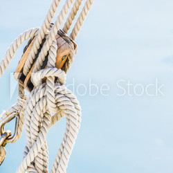 Segelboot Talje Seil Tau
