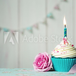 Birthday cupcake