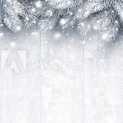 Weihnachtshintergrund Silber