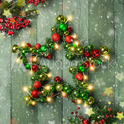 Dekorativer Weihnachtsstern