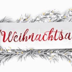 Papier Banner Weihnachten