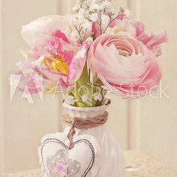Ranunculus and tulips