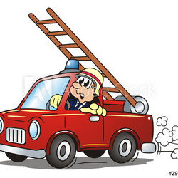 Emergency Fire Vehicle