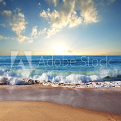 Sea sunset