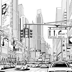 street in New York city