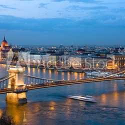 Budapest, Cityscape By Night