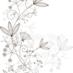 Vector grasses design elements, grassy ornament