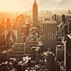 Sunset in Manhattan