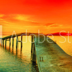 Sunset panorama