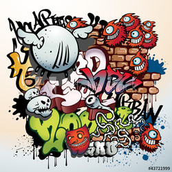 graffiti urban art elements