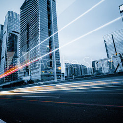 light trails