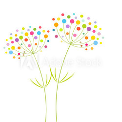 Abstract flowers