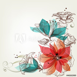 Vintage Blumen