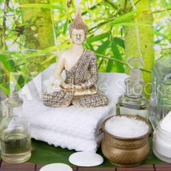 Asiatischer Wellnesstempel