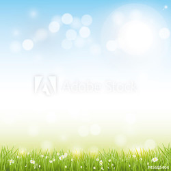 Spring vector background