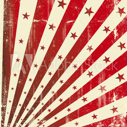Grunge star and sunbeams