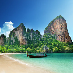 Railay beach in Krabi Thailand