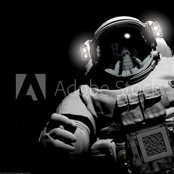 The astronaut