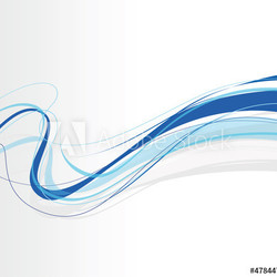 Blaue Linien