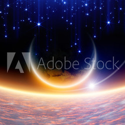 Fantasie Hintergrund im All