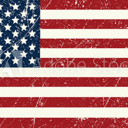 USA flag vintage