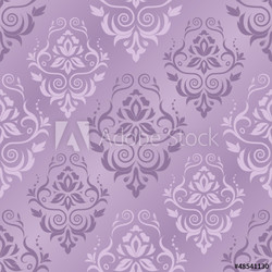 Vector illustration of damask pattern