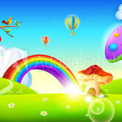 Nature in Spring Season