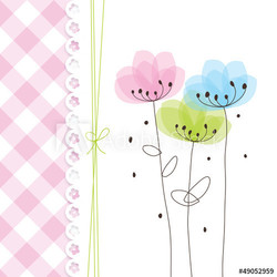 Birthday card with copy space