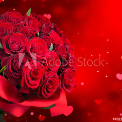 Big Red Roses Bouquet