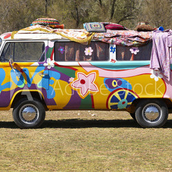 Hippie van