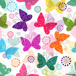 Spring vivid seamless pattern