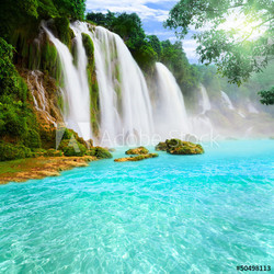 Detian waterfall