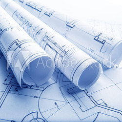 The part of architectural project
