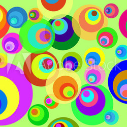 Retro Disco Kreise
