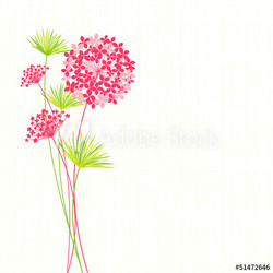 Springtime Hydrangea Flower Background