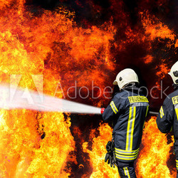 Feuerwehr in Aktion