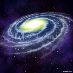 Galaxie, Nebel und Sterne