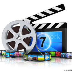 Film mit Filmkappe