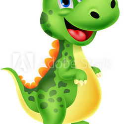 Cute dinosaur cartoon