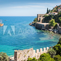 sea beach  in Alanya, Turkey