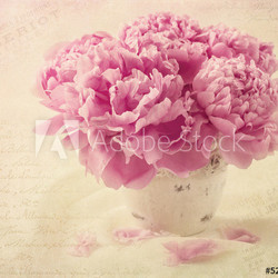 Peony flowers