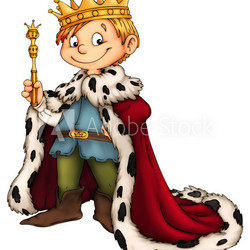 König, Prinz, Kind, Junge, Karneval