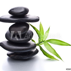 Zen pebbles balance. Spa and healthcare concept.