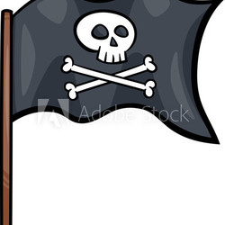 pirate flag cartoon clip art