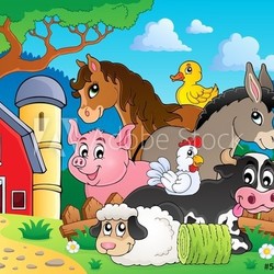 Farm animals topic image 3