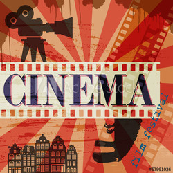 Retro Cinema Poster