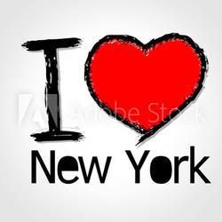 i love you and i love design concept with heart