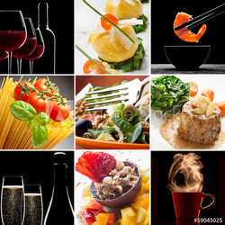 Gourmet-Kollektion für Lebensmittel und Getränke