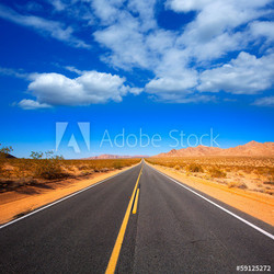 Mohave desert by Route 66 in California USA