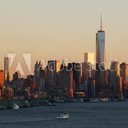 New York skyline Freedom tower